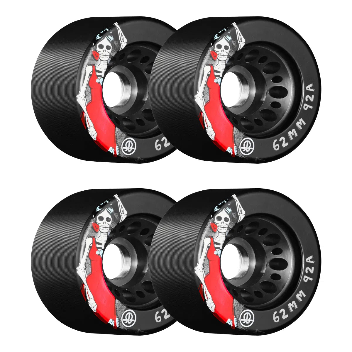 Rollerbones - DOTD Speed Series Black - 62mm